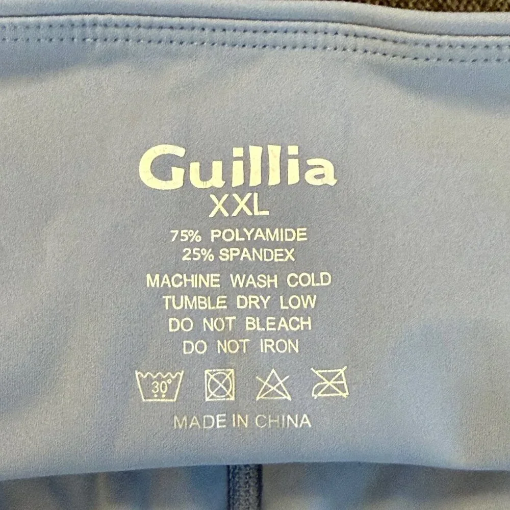 Guillia Women's Naked Feeling High Waisted Yoga Capris with Pockets - Size XXL - Picture 6 of 6